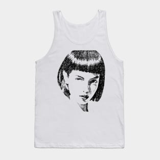 Beautiful Woman Portrait Tank Top